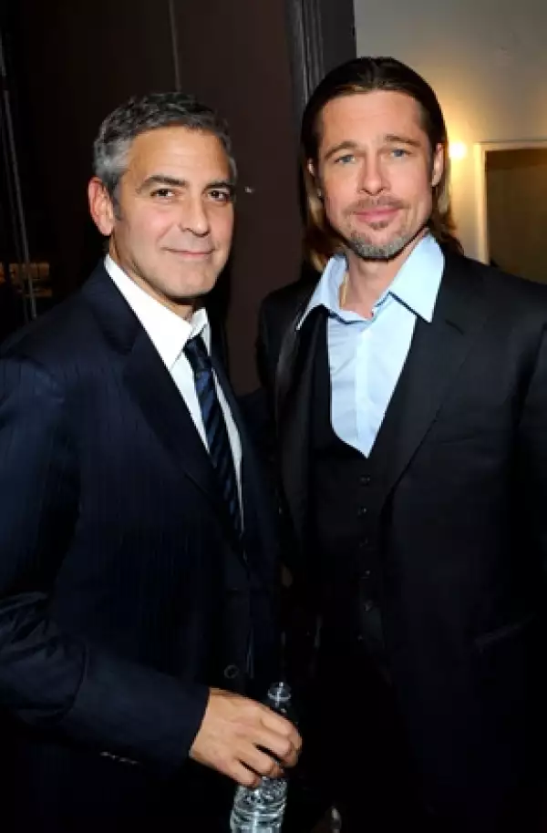 Brad Pitt y George Clooney son amigos desde hace muchos años.