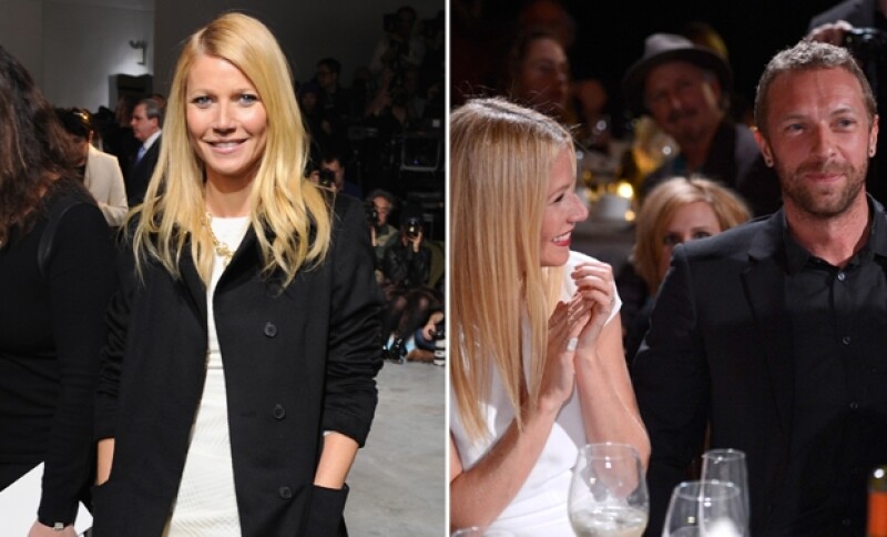 Gwyneth se casó a los 31 años con el vocalista de Coldplay Chris Martin. Lamentablemente ahora arreglan su divorcio.