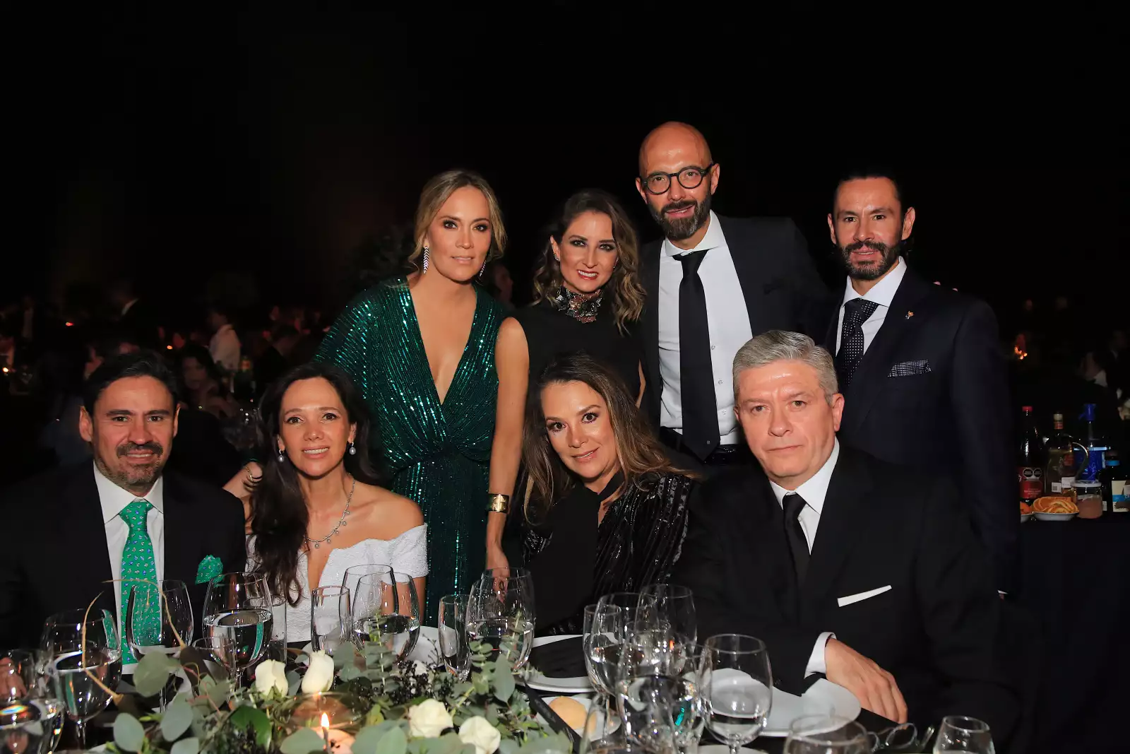 Carla Cervantes, Nathaly Bustamante, Jesús Cortés, Federico y 