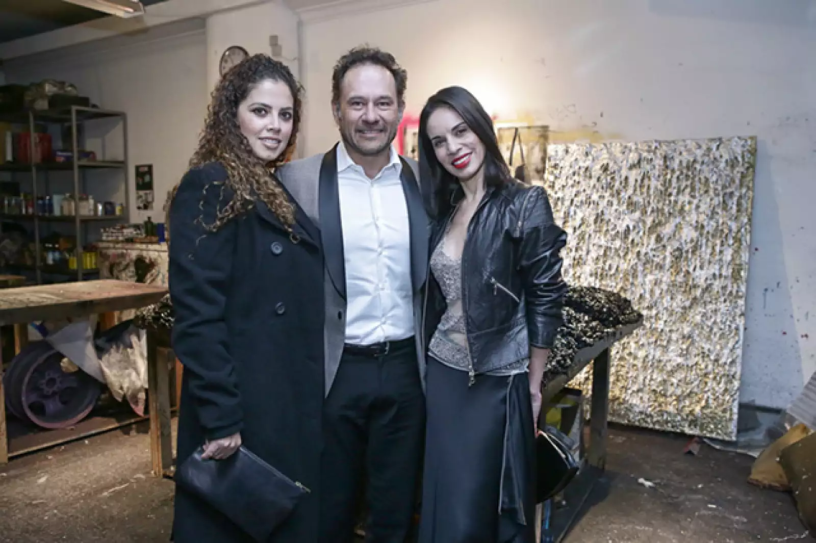 Margara Moran, Agustín Valero y Claudia Gutiérrez