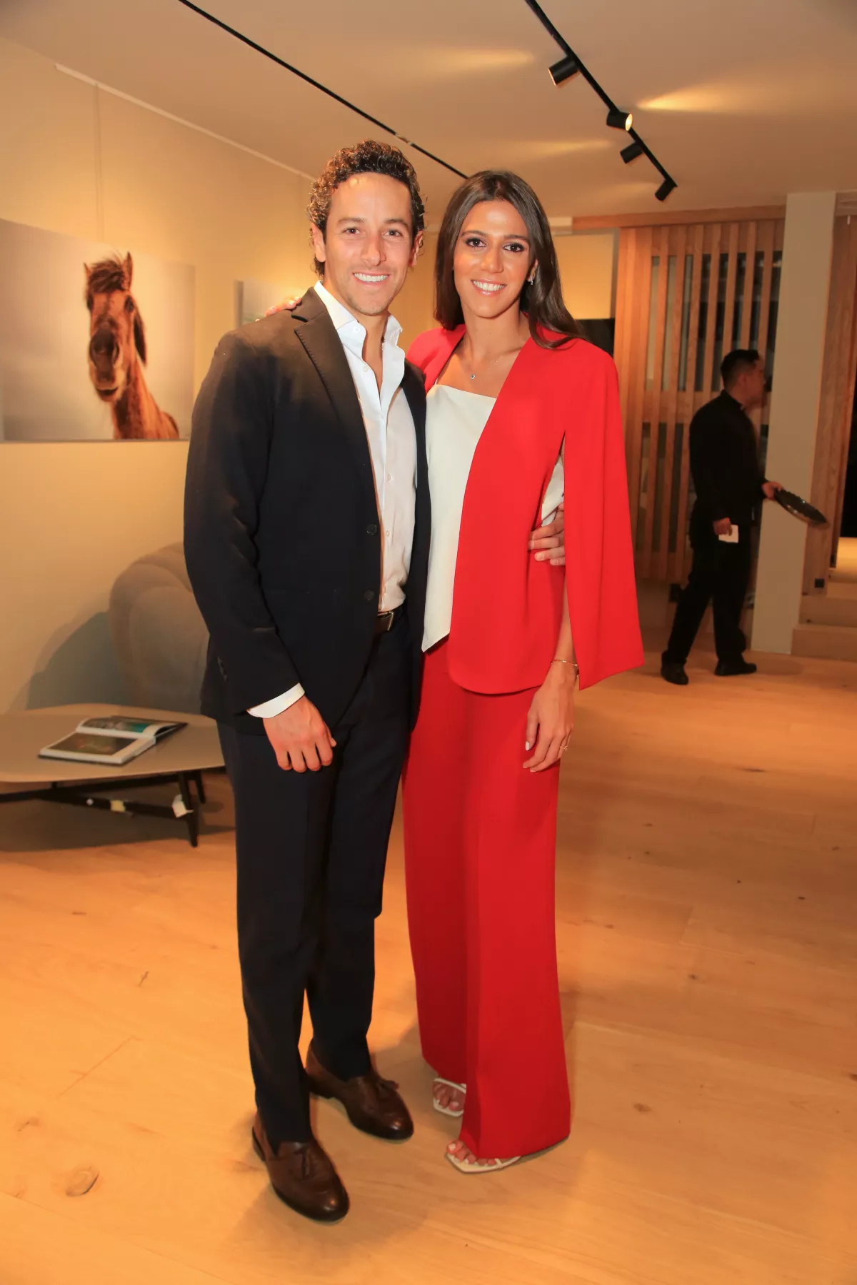 Arturo Maldonado y Johanna Elías Slim 