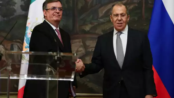 Ebrard y Lavrov 