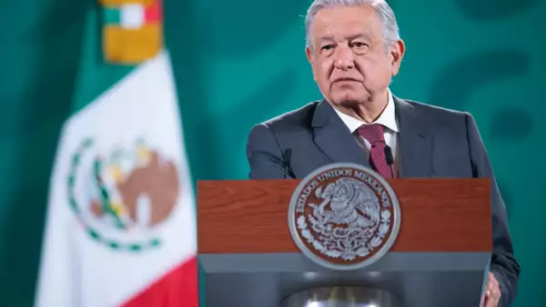 El presidente Andrés Manuel López Obrador durante la conferencia del 23 de septiembre