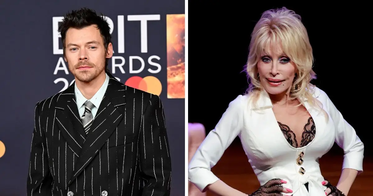 Harry Styles y Dolly Parton 
