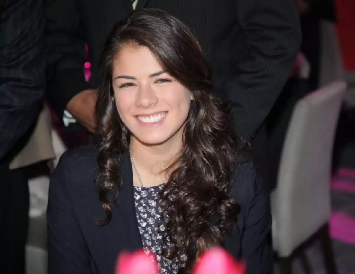 Paulina Peña Pretelini acudió en representación de Enrique Peña Nieto, quien también fue considerado como una de las 50 personas que mueven a México.