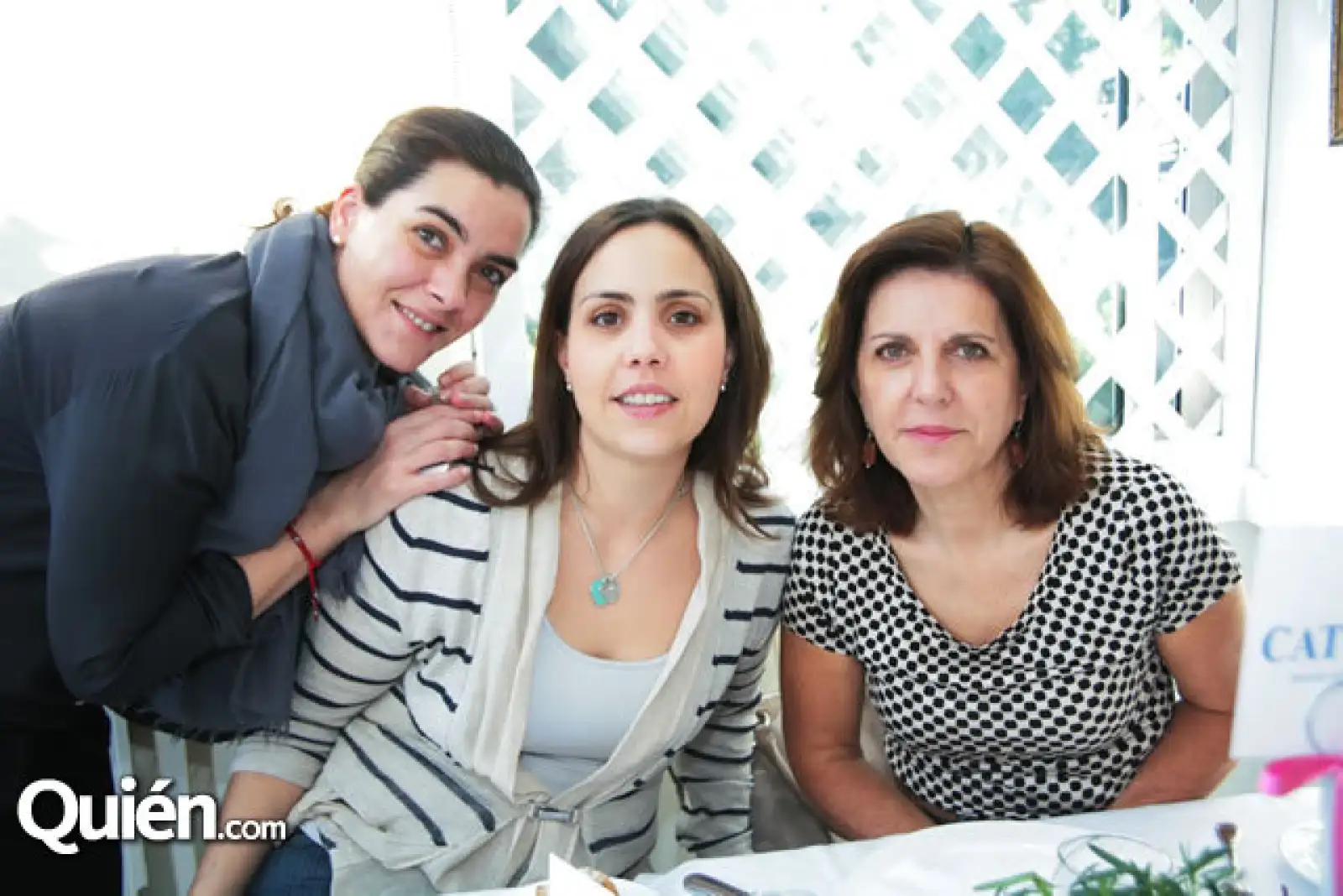 Mercedes Hernaiz, Begoña Hano y María Noriega