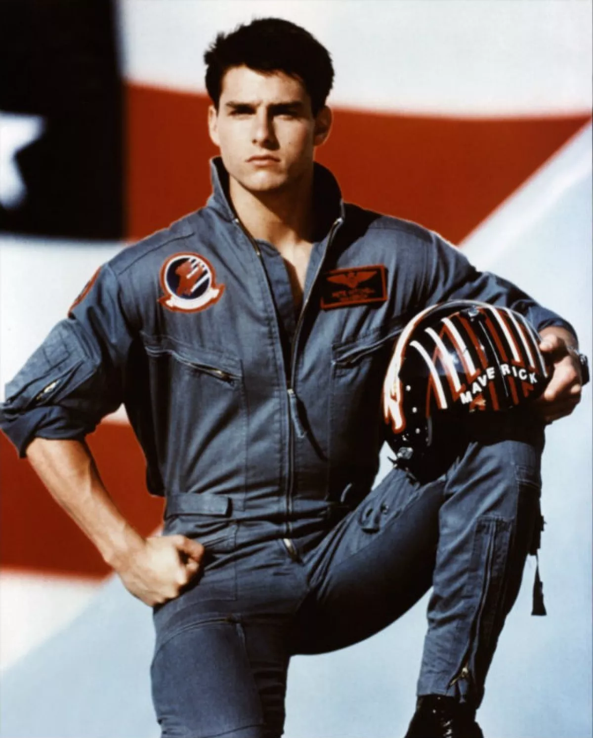 Tom Cruise nos hizo mirar a las alturas cuando interpretó a un piloto en Top Gun, de 1986.