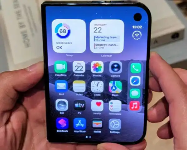 Pantalla externa del iPhone 