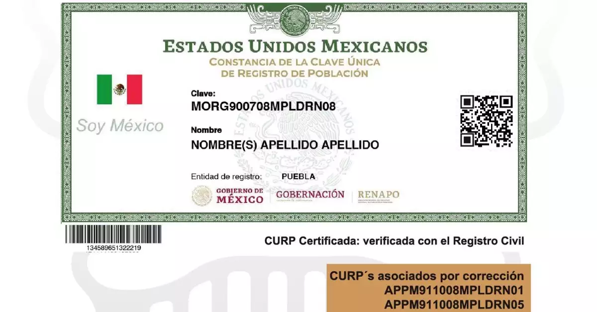 Si saqué mi CURP en 2025, ¿sigue siendo válida con los cambios de 2026?