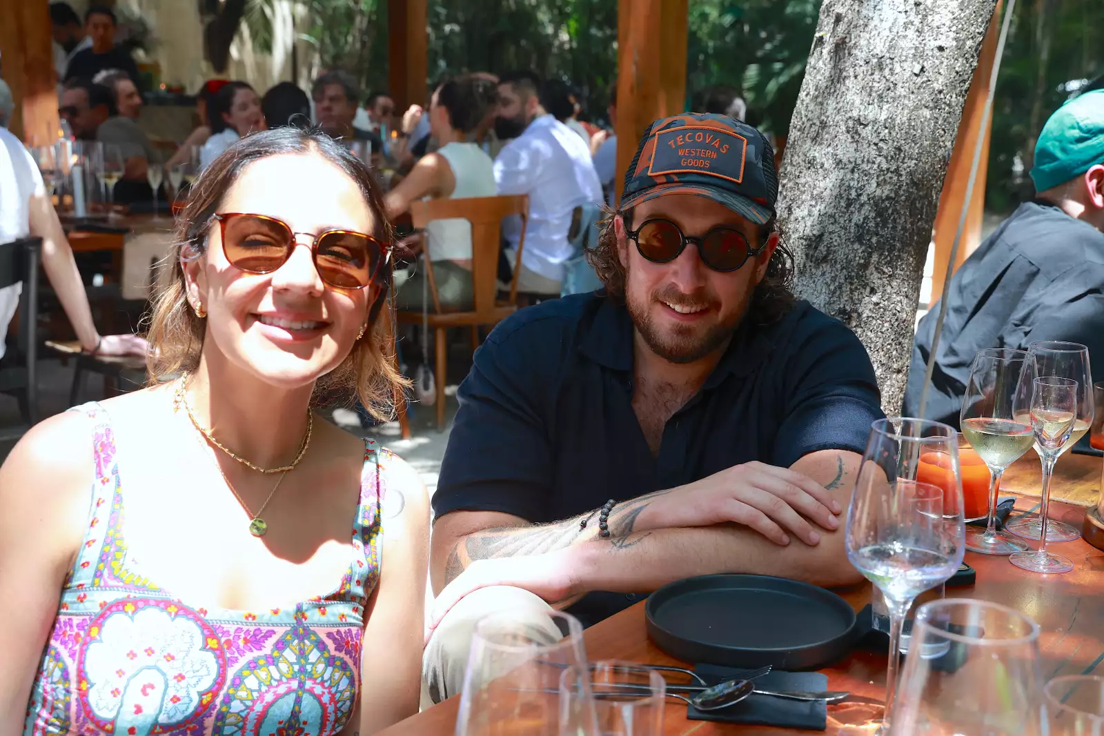 Alejandra Covarrubias y David Castro 