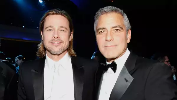 Brad Pitt y George Clooney