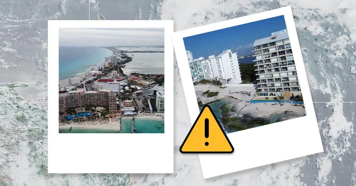Los riesgos en tres ciudades costeras de Quintana Roo ante fenómenos naturales