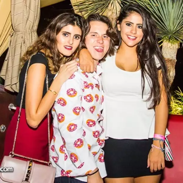 Diana Nieto,Jerónimo Vargas y Sofía Vega