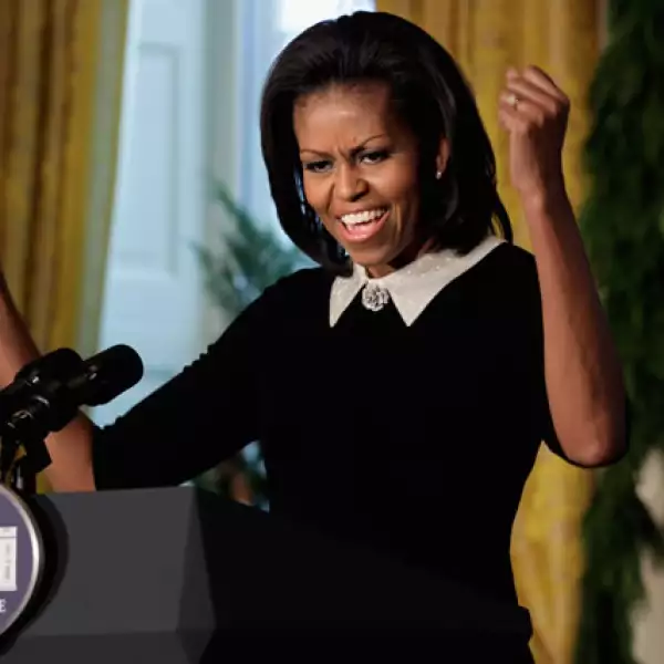 La primera dama de Estados Unidos, Michelle Obama en el número 4 con 49 años de edad.