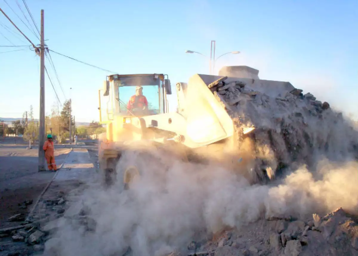 Pavimentaci�n dos