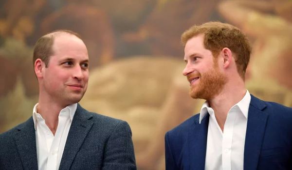 Príncipe William y príncipe Harry