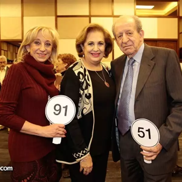 Mary Bissu, Raquel y Adolfo Mussali