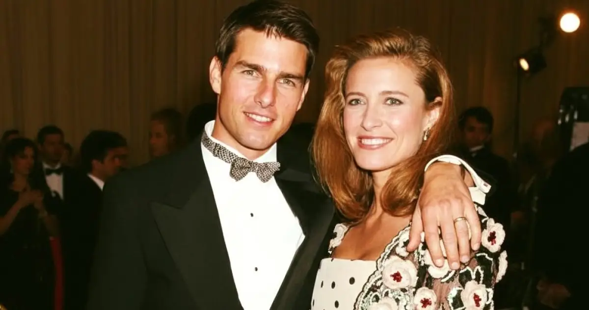 Tom Cruise y Mimi Rogers.