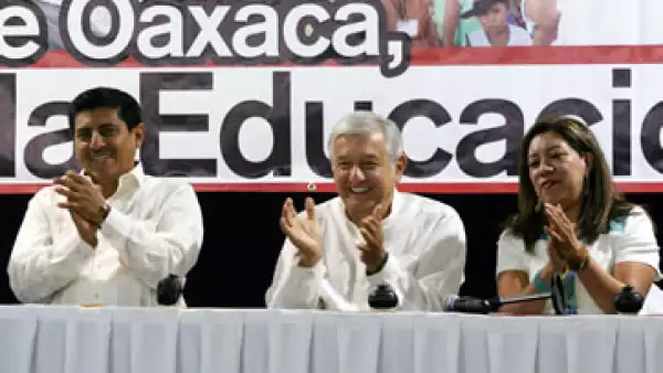 El dirigente de la CNTE, Rubén Núñez desmintió el acuerdo político de López Obrador. (Foto: Notimex)