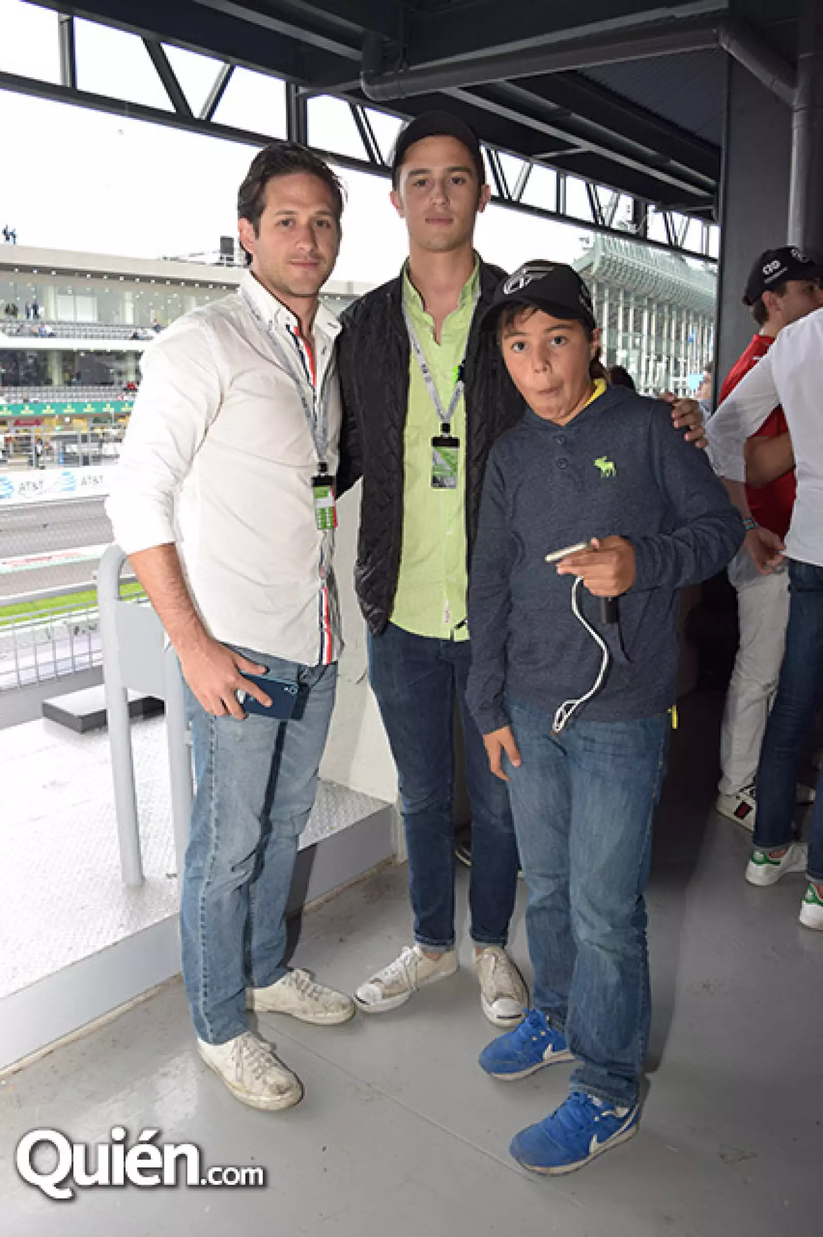 Alejandro Obregón, Sebastián Ordoñez y Bruno Toledano