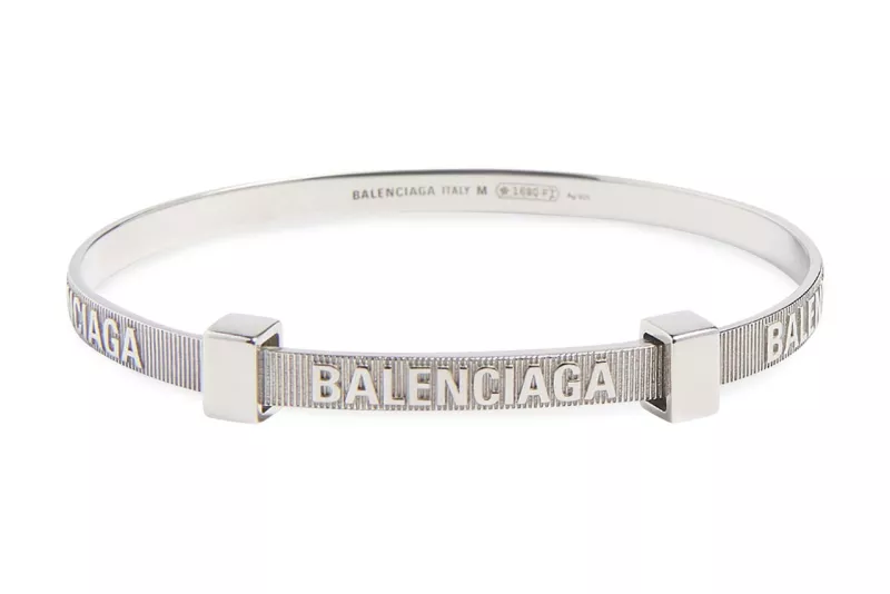 balenciaga brazalete cierre plastico ferreteria