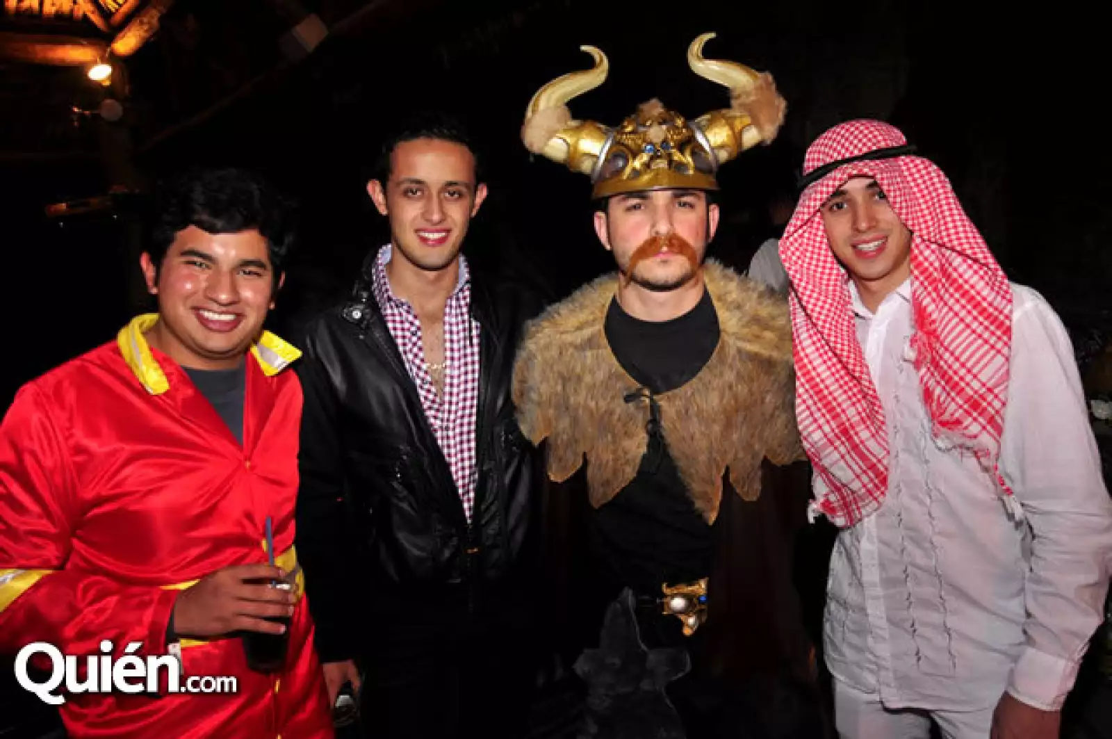 Pepe Domínguez,Alex Nader,Reybel Flores y Andrés Elizondo