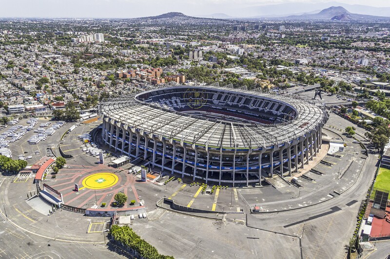 Estadio Azteca.