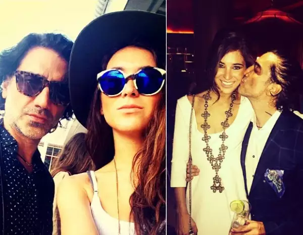 Cualquiera pensaría que la pareja disfruta su luna de miel.