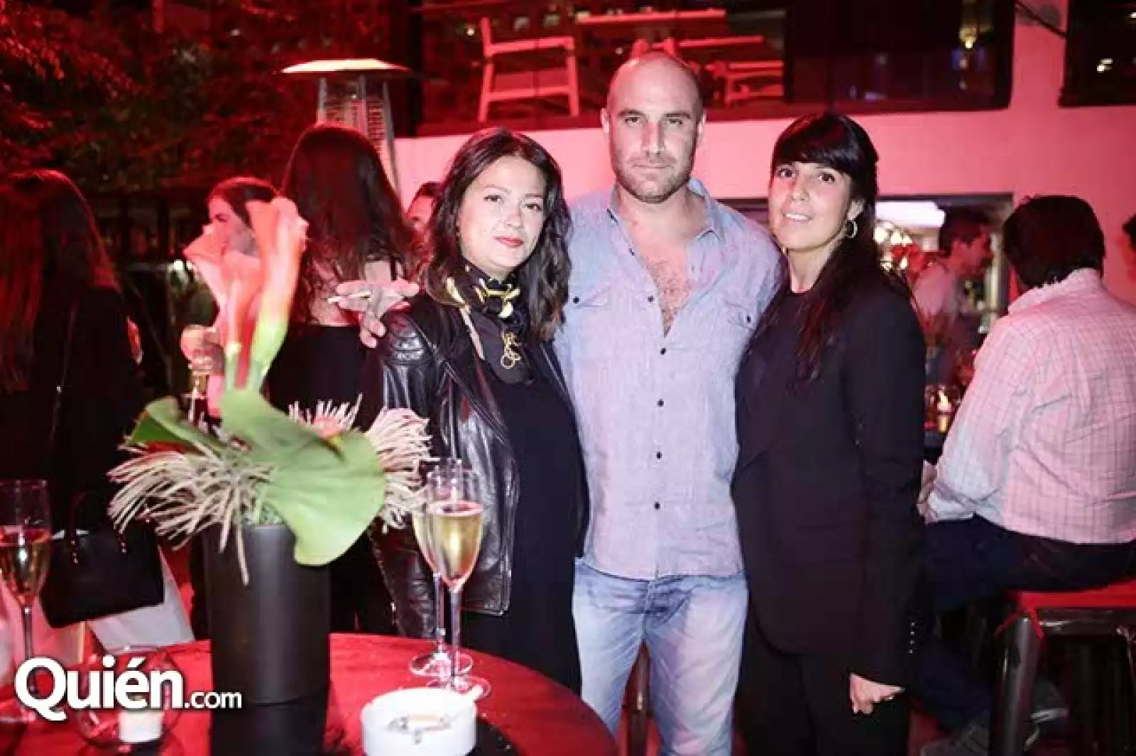 Elly Van Os,Rafael Museri y Roxana Rabinovich
