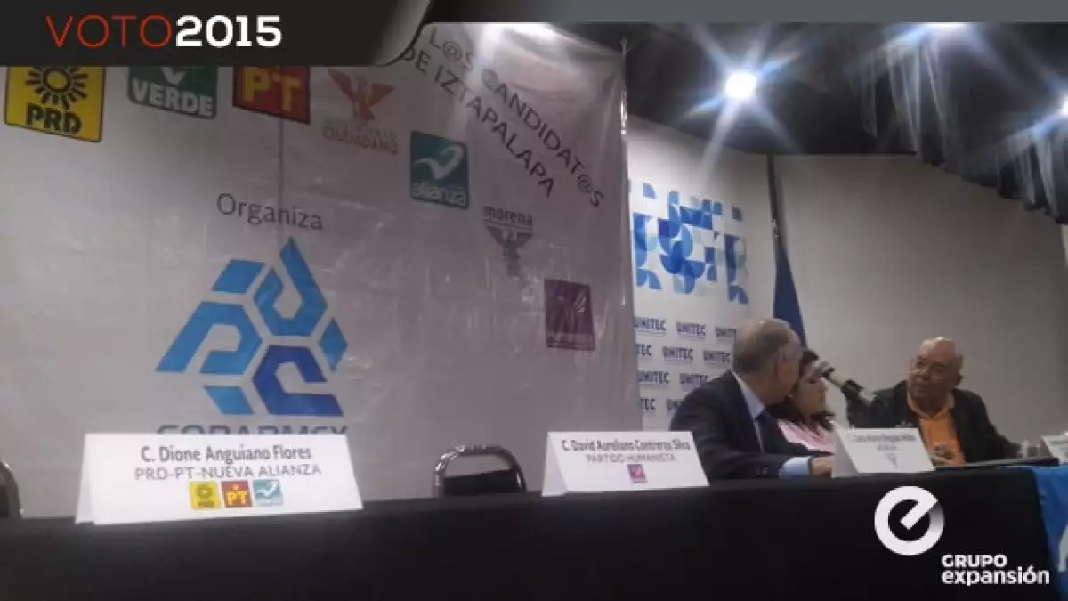 Debate en Iztapalapa