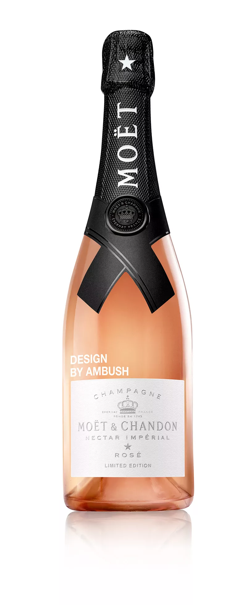 Foto: Moët & Chandon; Moët & Chandon x AMBUSH, Nectar Impérial Rosé