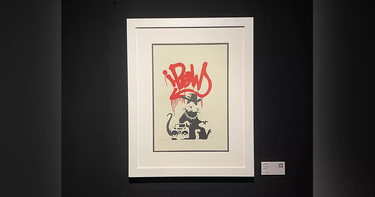 banksy nfts the gangsta rat 
