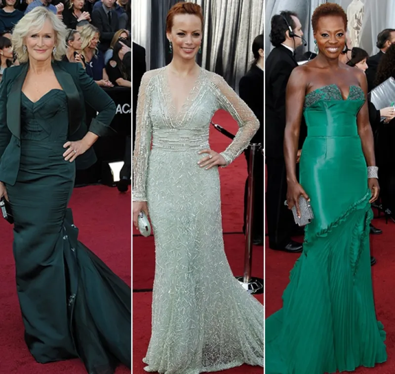 Los tonos claros como el blanco y el perla reinaron la noche del domingo, aunque el rojo y el azul no quedaron atrás. Demos un vistazo al `arcoiris´ que fue la alfombra roja del Oscar.