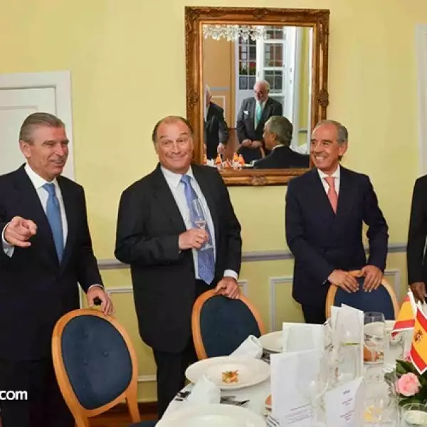 Luis Gálvez, José María Basagoiti, Luis Domenzain y José Luis Rincón