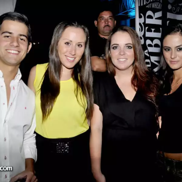 Rodrigo Garner,Ana Mry Ramírez,Andrea Martínez y Ileana Capelina