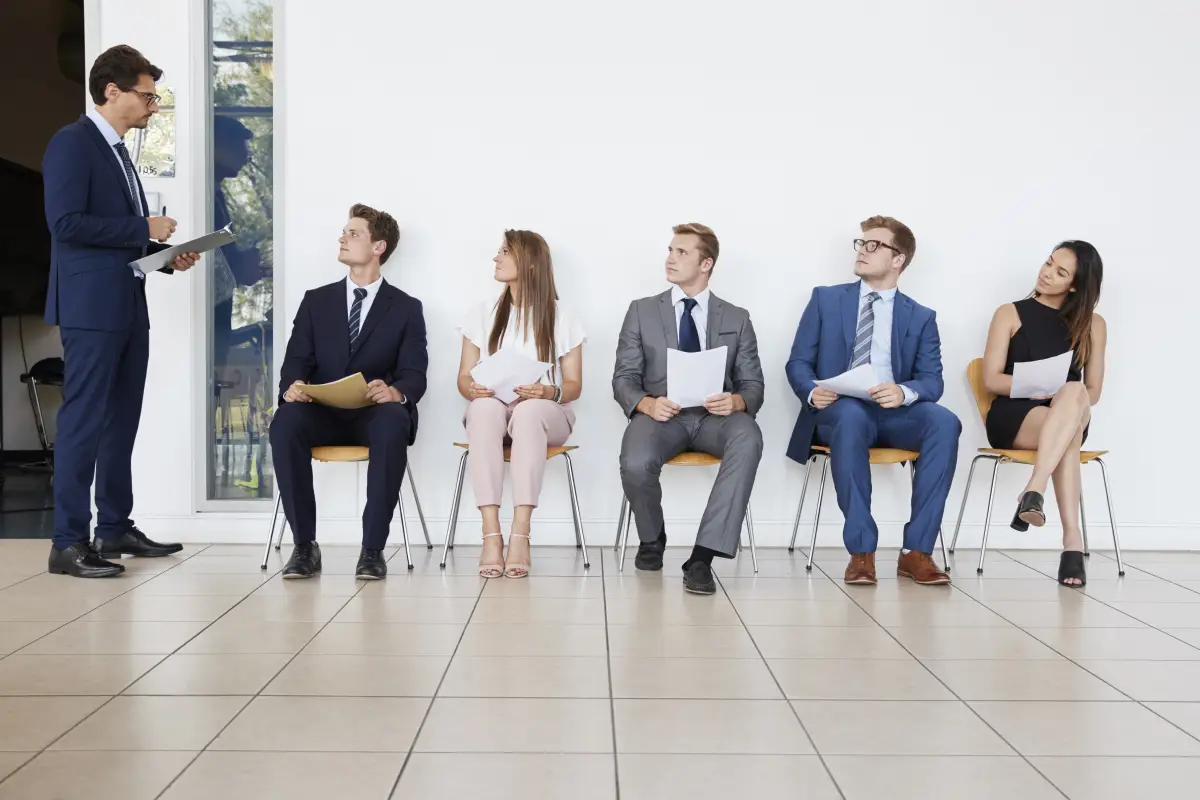 Entrevista de trabajo.