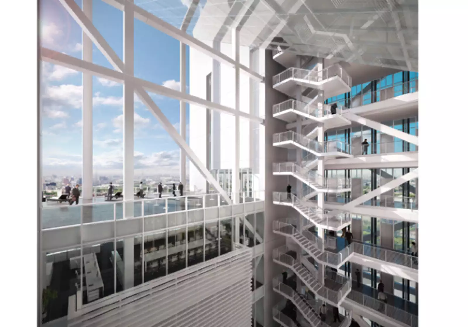 Reforma Towers Atrium