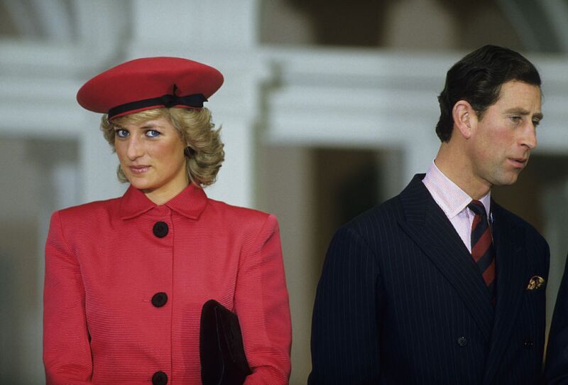 Lady Di y el príncipe Carlos