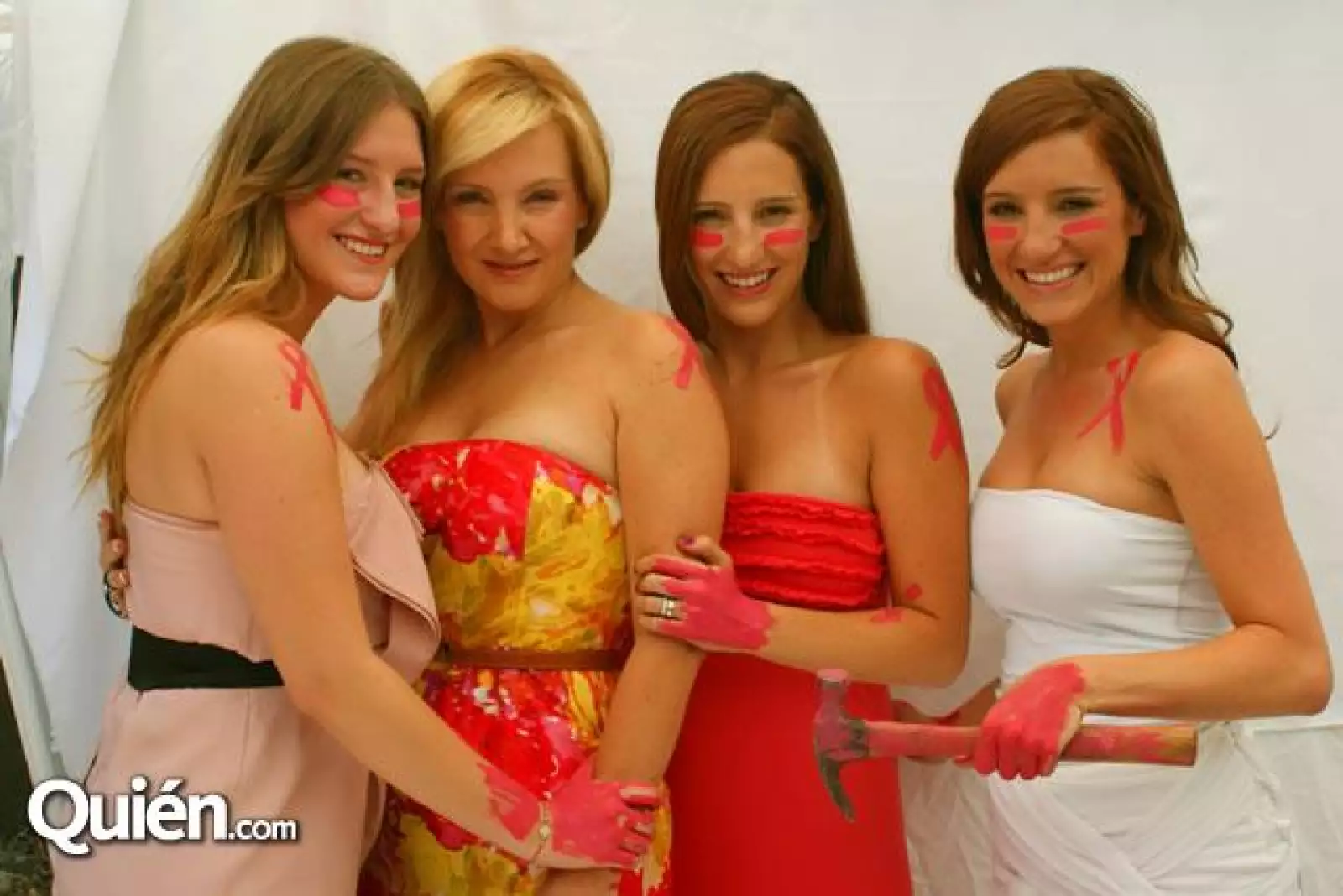 Thelma Barrera,Thelma Cora,Mariana Barrera y Viviana Barrera