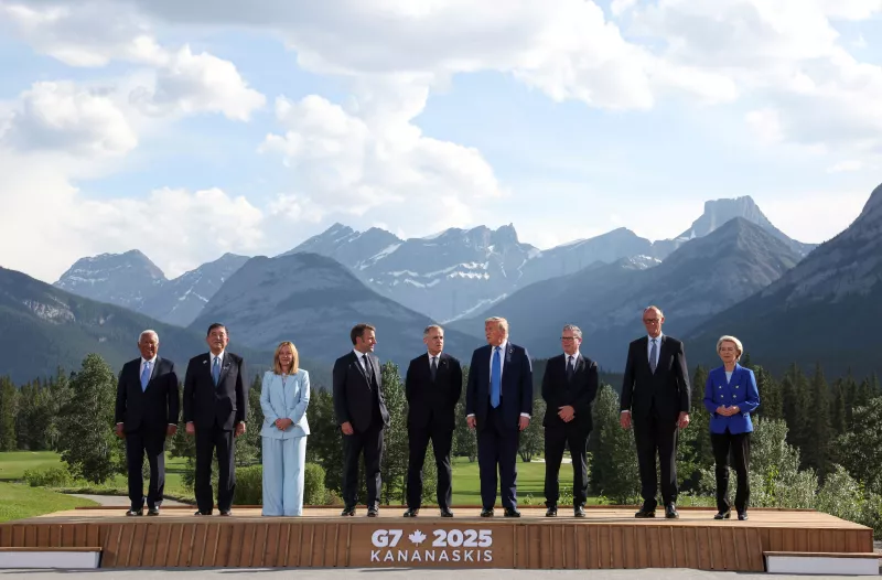 Los líderes del G7 instan a Trump a retroceder en su guerra comercial