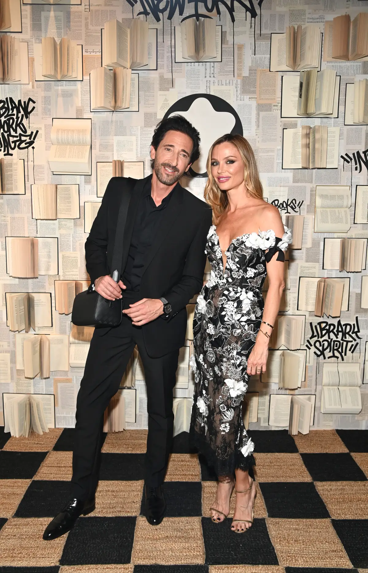 Adrien Brody y Georgina Chapman