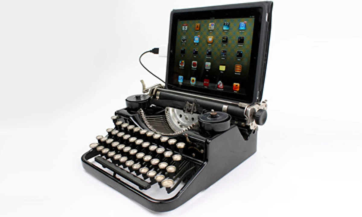 Se requieren sólo dos horas para tranformarla en un teclado. (Imagen tomada de www.usbtypewriter.com)