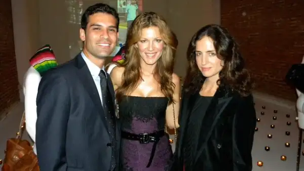 Rafa Márquez, Jaydy Mitchell y Carolina Herrera hija.