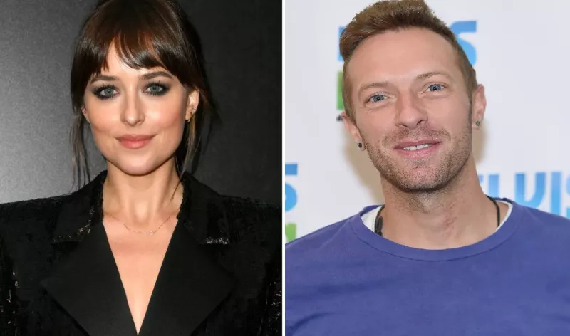 Dakota Johnson y Chris Martin