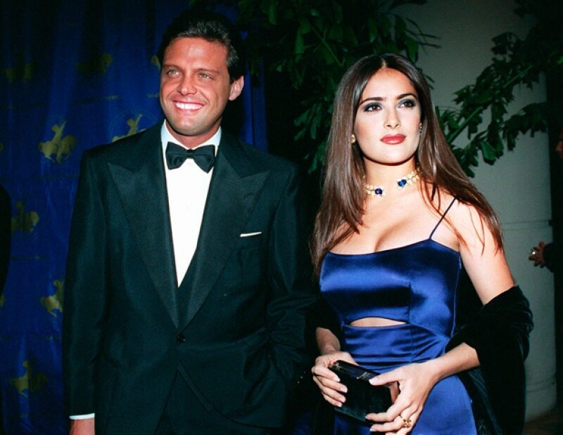 A finales de los 90, Salma disfruta mucho de ser vista, en las alfombras rojas, en compañía de "El Sol".