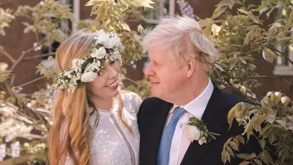 BRITAIN-POLITICS-JOHNSON-WEDDING