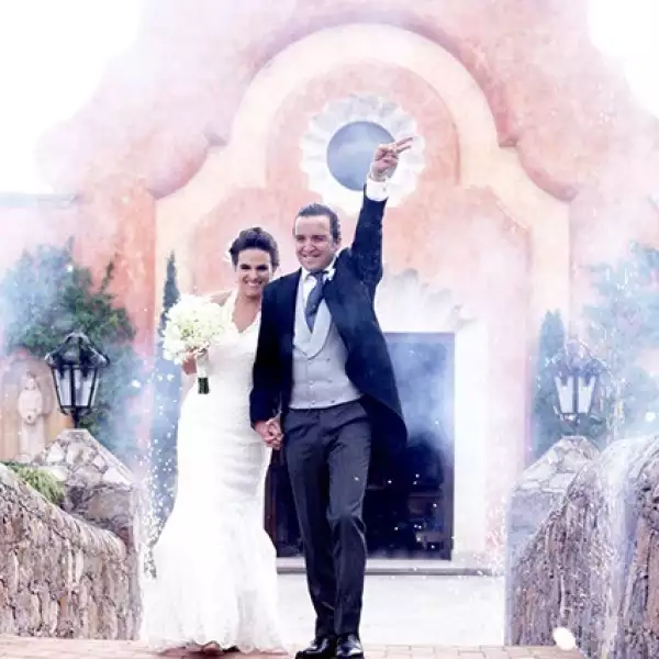 María José Laris y Roberto Güitrón