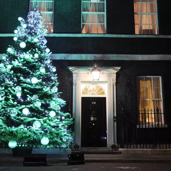 arbol de navidad en downing street