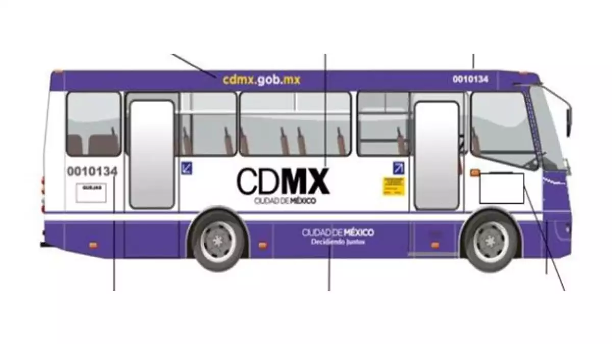 nuevos colores camiones DF