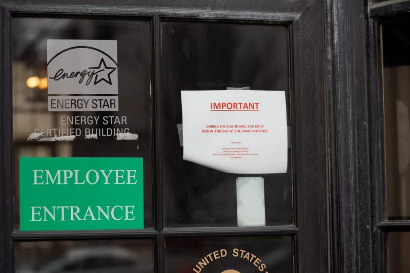 shutdown Estados Unidos PIB